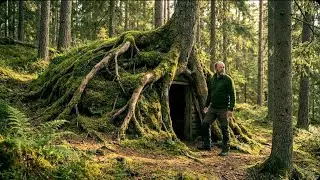 Alone in the Forest, He Build a Secret Underground Shelter While Survival Tried to Break Him 