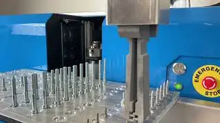 How to measure screws, bolts and pins automatically with the automatic measurement system from ECM.