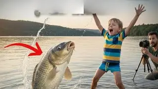 GripFishX&trade; &ndash; Safe & Easy Fish Handling for Kids | No More Fear While Fishing