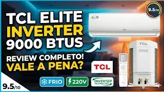 Ar Condicionado TCL Elite Inverter 9.000 BTUs Vale a Pena 2026 ? Silencioso, Econ&ocirc;mico e Potente!
