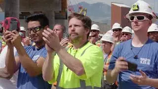 Salt Lake CIty International Airport Topping Out Ceremony