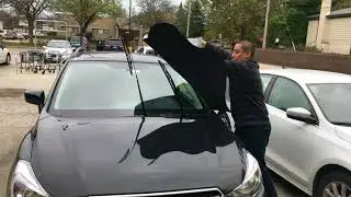 Supernova X-Large Universal Windshield Snow and Ice Cover & Sun Shade Protector