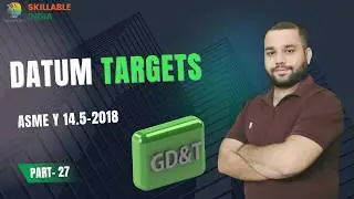 Tutorial - 27th GD&T ||Datum Targets||