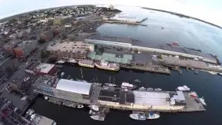 Portland Maine Drone Video - Shot From Ted West's Maine Office