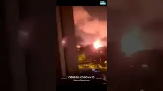 NEW: Big explosion tonight in Corbeil-Essonnes, near Paris.