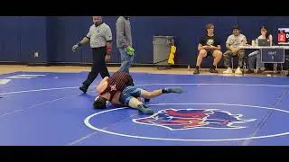 2024 GHSA 3A-AAA INDIVIDUAL SECTIONALS: Casey Dean (Fr) 113lbs MATCH #6 - 5TH PLACE STATE QUALIFIER!