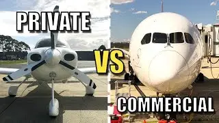 Private or Commercial Flight - which is better?