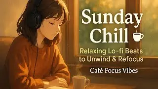Sunday Chill ☕ Relaxing Lo-fi Beats to Unwind & Refocus | Study, Work, or Just Breathe