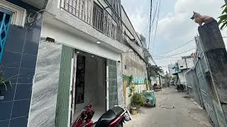 2tỷ460 Nhà mới 1 lầu mặt tiền hẻm chính kinh doanh buôn bán Lưu Hữu Phước Q.8 #0908590276 sơn