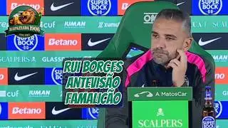 Rui Borges lan&ccedil;a duelo explosivo com Famalic&atilde;o: d&uacute;vidas, recados e ambi&ccedil;&atilde;o total