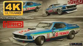 Ford Mustang Mach 1 Modified (4K UHD) | Apex Point  | GRID 2019 | Logitech G29 Gameplay