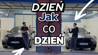 TYPOWY dzień w PRACY// BMW 540i🛞550i