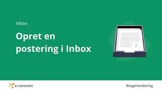 Opret en postering i Inbox