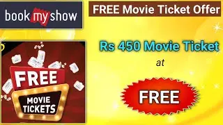 FREE Movie tickets ll Movie Ticket Discount Offer l Bookmyshow coupon code l Book my show coupon