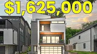 Inside a STUNNING Modern Kansas City Home With Rooftop Terrace!
