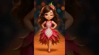 &ldquo;Baby Fruit Fashion Show 🍓🍍🫐 | Adorable Animated Runway Looks! #shorts&rdquo;