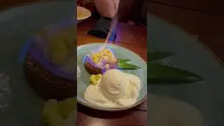 Flaming Pineapple Butter Cake @ Bahama Breeze [Orlando, FL]