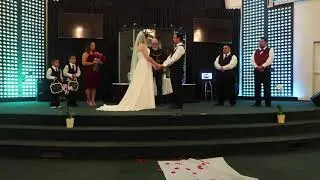 Allie and Steven Basques wedding ceramony |Family Vlog Channel