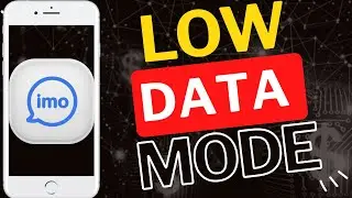 How to Enable Low Data Mode in imo App