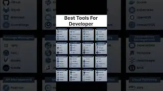 Best Tools For Developer