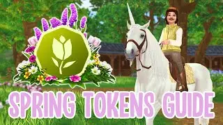 THE *FASTEST* WAYS TO GET SPRING TOKENS! *NEW CODES, FREE PETS, clothes & tack* Spring Token Guide