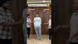 My Brain every other second I Saurabh Bothra #shorts