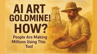 Hidden Million-Dollar AI Art Business &mdash; How Midjourney Users are making money | Financial Literacy