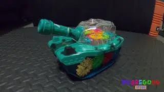 Transparent Armor Gear Tank - ASMR by Wobbegong Toys