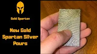 Gold Spartan Silver Pours - Beskar Ingot and Spartan Bars