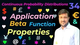 Application of Beta Function | Application of Properties of Beta Function.