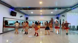 No Toques Mi Corazon - Line Dance || Choreo : Dinarmiyati (INa) || Demo : Mia Club Studio
