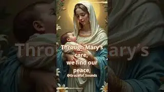 Through Mary&rsquo;s care, we find our peace #HolyMary #MaryTheotokos #CatholicSolemnity #NewYearJoy