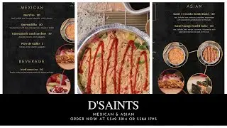 Buritto, Quesadillas, Sushi Bake and more - Food Review of D'Saints in Qatar ORDER NOW!
