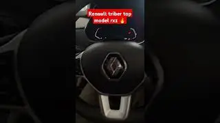Renault triber CNG top model interior RXZ 2025 🔥🌀 | New Renault Triber Top Model 2025 #renaulttriber