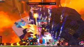 Maplestory 2 - The Fire Dragon Raid (10 person) - Killed within 7 minutes [Archer PoV]