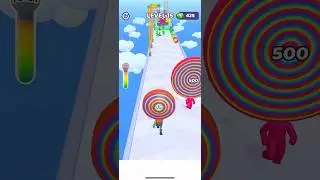 LAYER MAN 3D -Gameplay iOS, Android Walkthrough Pro Game Mobile (Level Up Big Head Man Run)