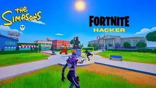 Hunting the Hacker in Fortnite Simpsons 💀