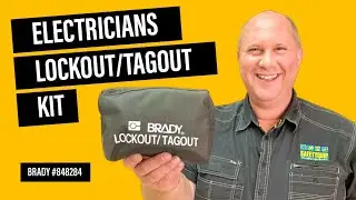 Electricians Lockout Kit Brady 848284, SafetyQuip Australia