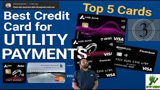 Top 5 Credit Cards for Utility Bill Payments in 2025 💳 Save Big on Utility Bills! Benefits Explained