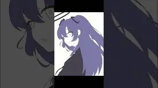 【Timelapse】Blue Archive  Hayase Yuuka