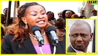 'WEWE RUTO YOU HAVE TO SUPPORT RAILA AT THE AU' Governor Wavinya Roars at Machakos