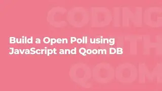 How to create an online poll with JavaScript and database - 1. Intro