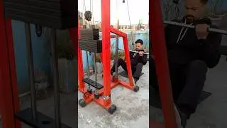 How to do reverse lat-pull in a correct manner? #homegym #latpulldowns #motivation #food #instagram