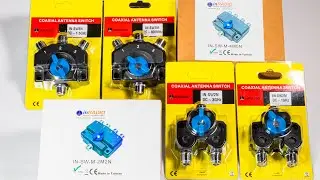 📡 Coaxial Antenna Switches (Przełączniki Antenowe)