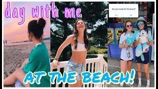 day with me at the beach! (sunset on the beach, shopping, carnival) | amanda wallace