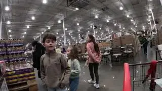 Shopping at Costco in  Memphis Tennessee 