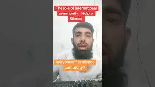 the role of the international community help or silence