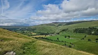 Old Cote Moor Fell 607m, with views is on the longest, tallest ridge in The Yorkshire Dales