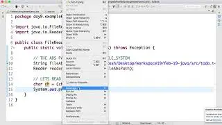 Day-9 #Read file using #FileReader in #Java.