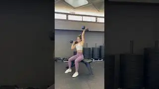Seated Alternating DB Shoulder Press